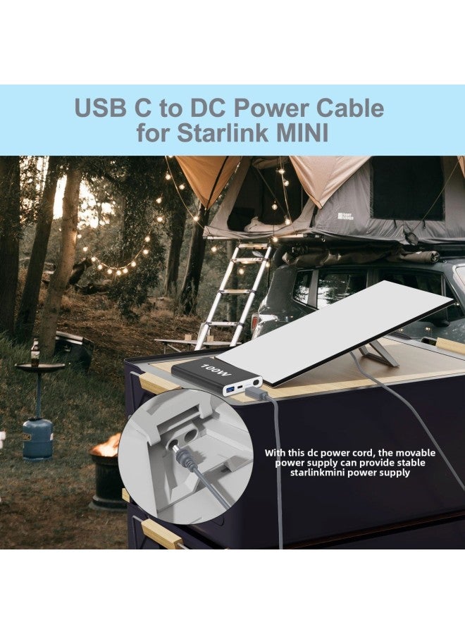 Hot Sale GEN Starlink Mini DC To DC Power Cable Dedicated Power Cable USB-Color:5M/16.4Ft - Image 4